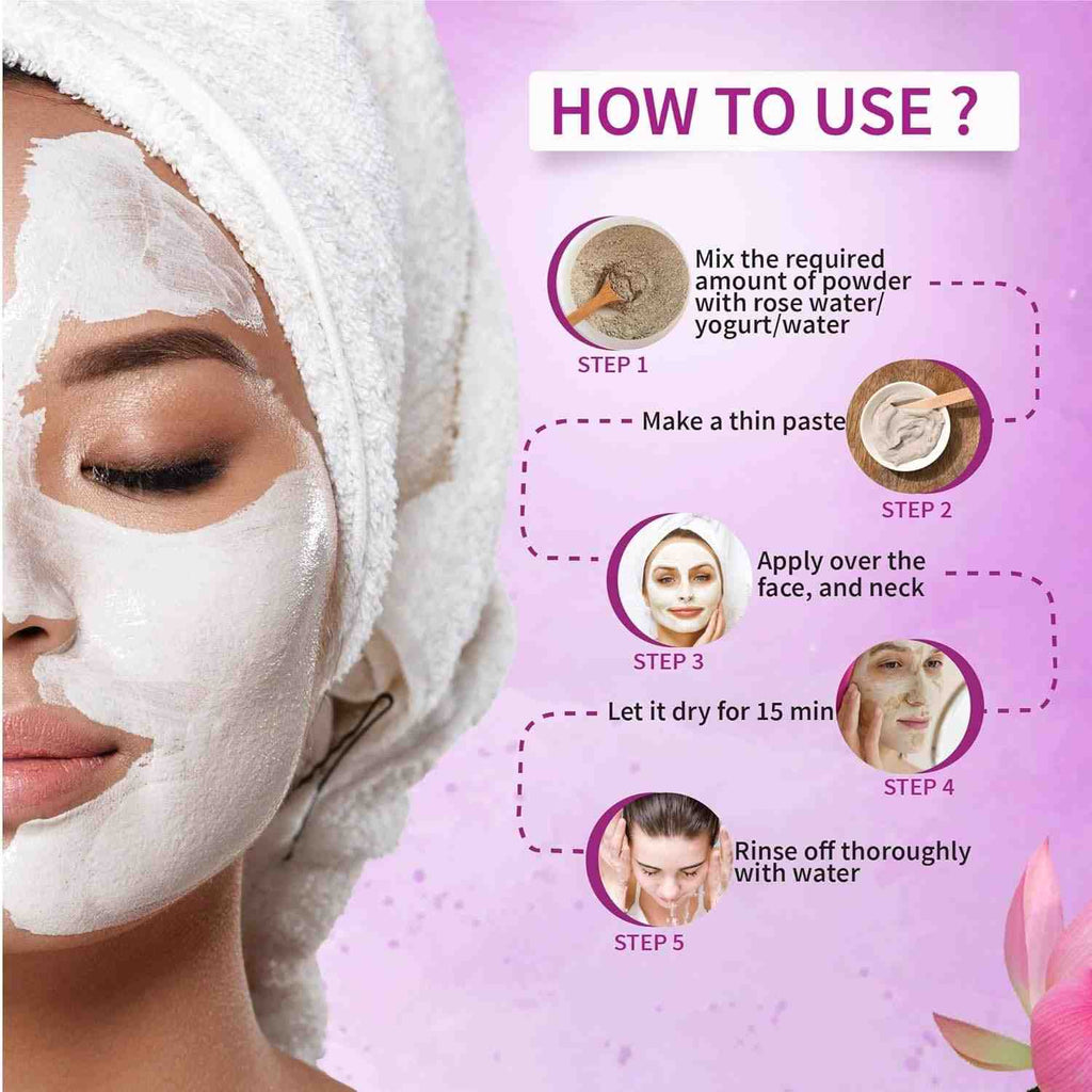 Aimil Ayouthveda Cosmetics D Tan Face Pack Powder 80gm (10gX8 Sachets)