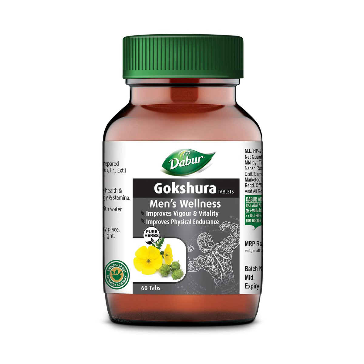 Dabur Ayurvedic Gokshura 60 Tablets