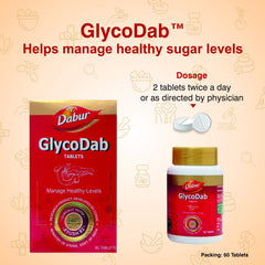 Dabur Ayurvedic GlycoDab 60 Tablets