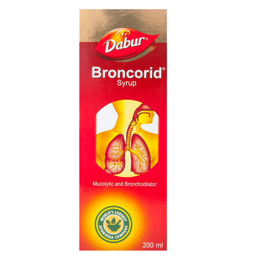 Dabur Ayurvedic Broncorid Syrup 200ml