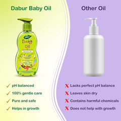 Dabur Ayurvedic Massage Baby Oil 200ml