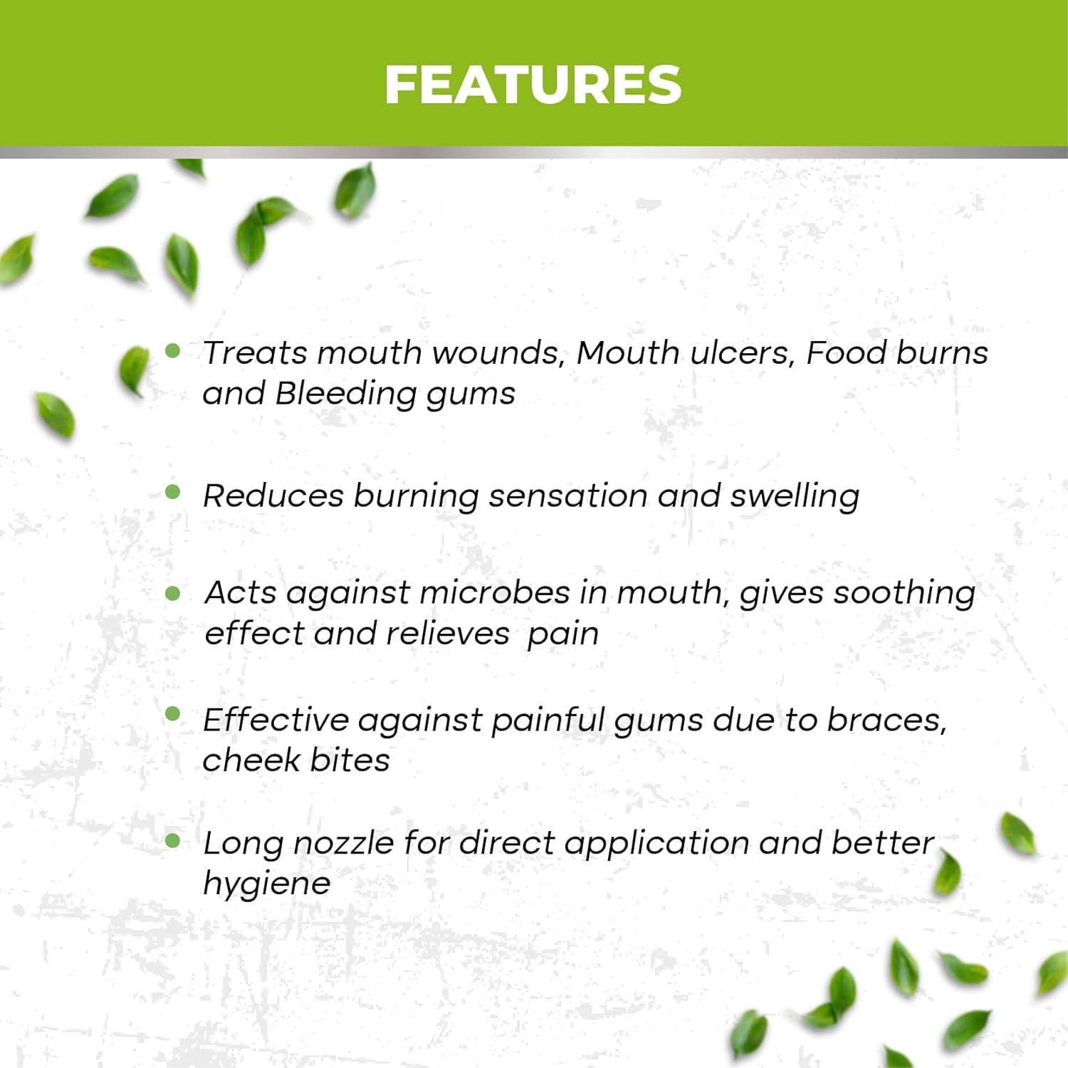 Smyle Ayurvedisches Gel gegen Mundgeschwüre