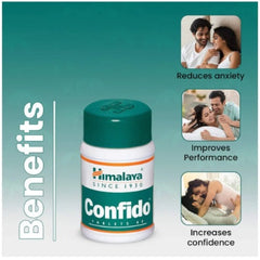 Himalaya Herbal Ayurvedic Confido Men's Health gibt Ihnen das nötige Selbstvertrauen, 60 Tabletten