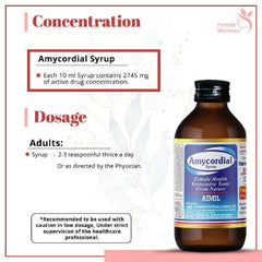 Aimil Ayurvedic Amycordial Nourishment Health Tonic Forte Syrup & Fort Tablets