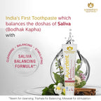 Maharishi Ayurveda Ayurdent Classic Toothpaste with 1 Pack Free Copper Tongue Cleaner Saliva Balancing Formula 75ml