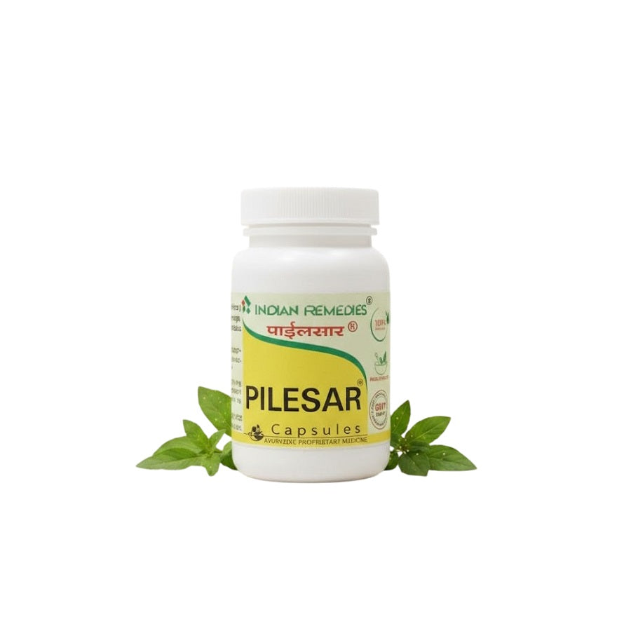Indian Remedies Ayurvedic Pilesar Capsule & Ointment