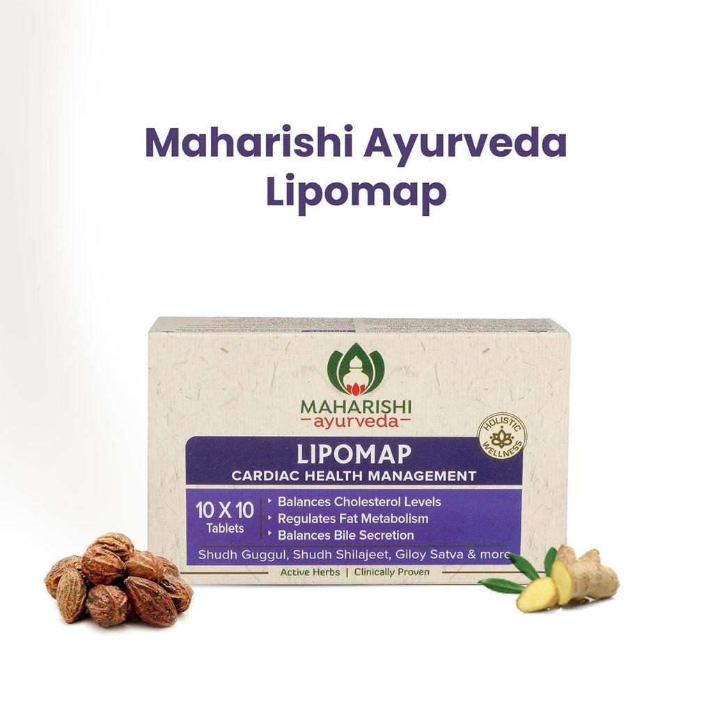 Maharishi Ayurveda Lipomap Natural Remedy 40 Tablets