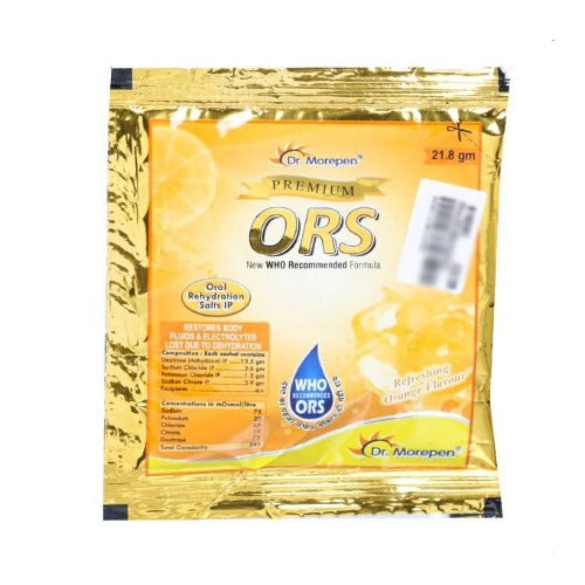 Dr.Morepen Premium Ors апельсиновый порошок 21,8 г