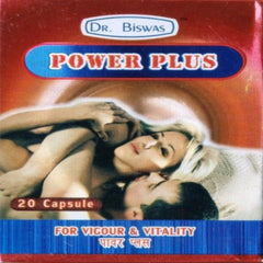 Dr.Biswas Ayurvedic Power Plus 20 капсул