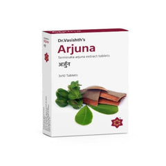 Аюрведическая таблетка Арджуна 3 х 10 от доктора Васиштха