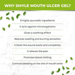 Smyle Ayurvedic Mouth Ulcer Gel