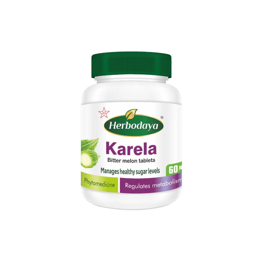 Skm Siddha Ayurveda Herbodaya Karela 550mg 60 Tablets