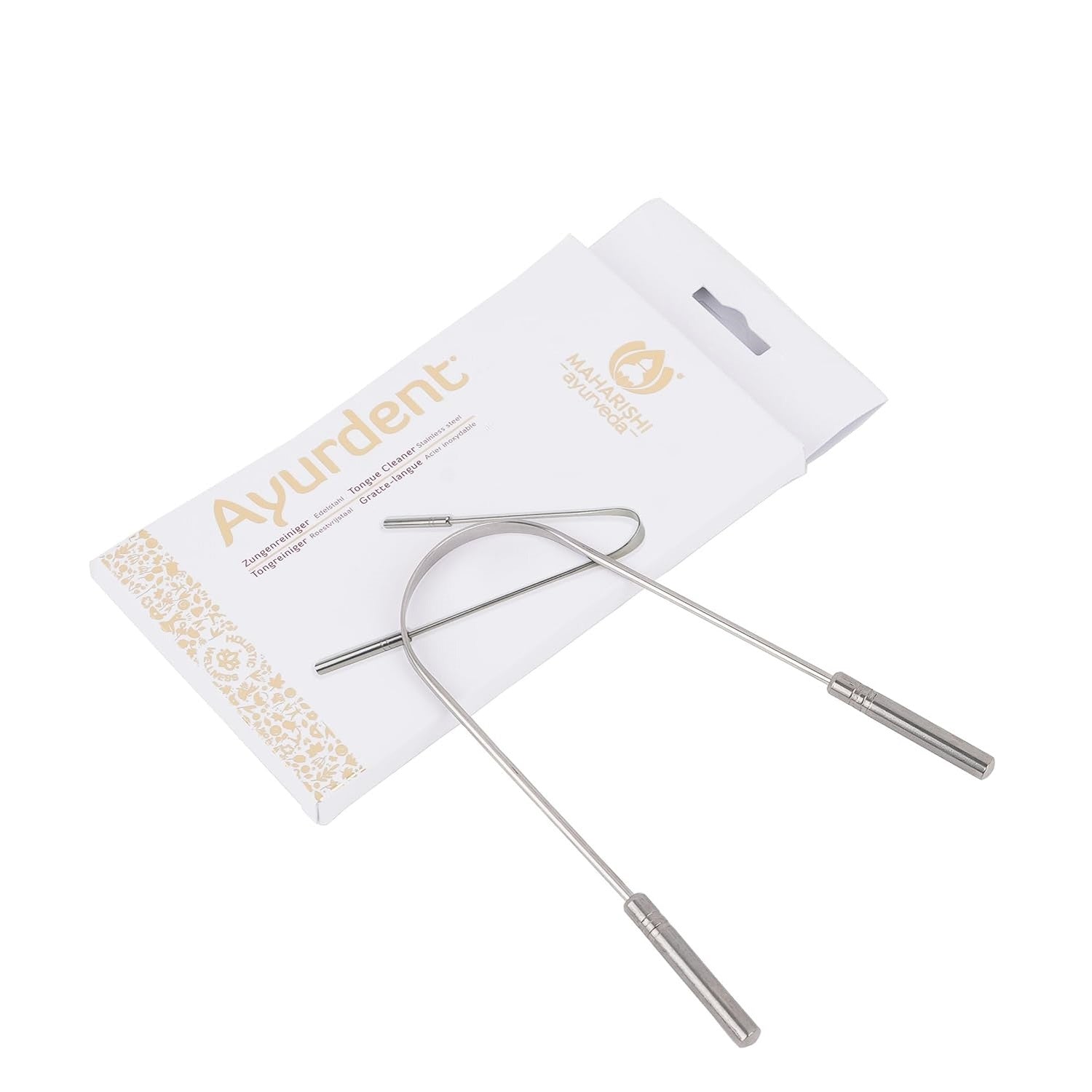 Maharishi Ayurveda Silver Tongue Cleaner 1 Count