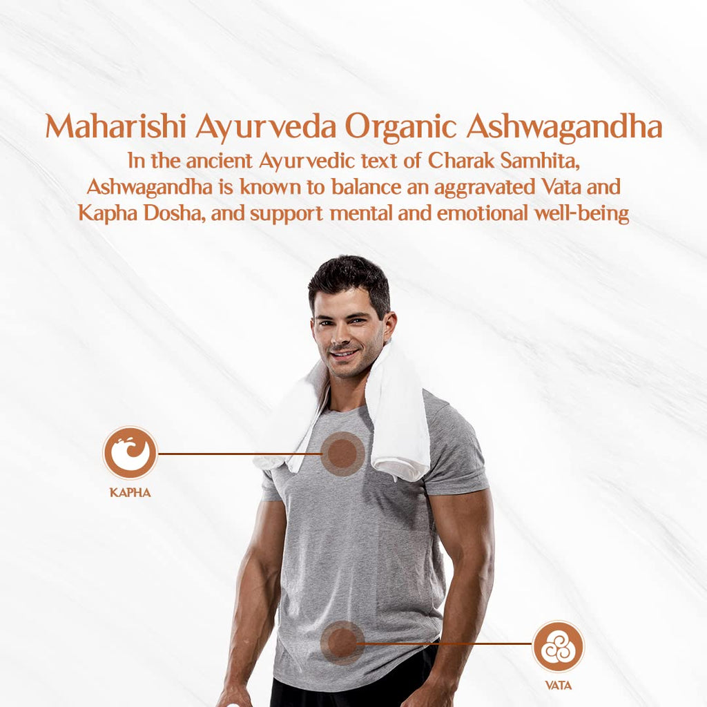 Maharishi Ayurveda Organic Ashwagandha 60 Tablets