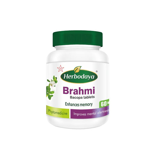 Skm Siddha Ayurveda Herbodaya Brahmi 550mg 100 Tablets