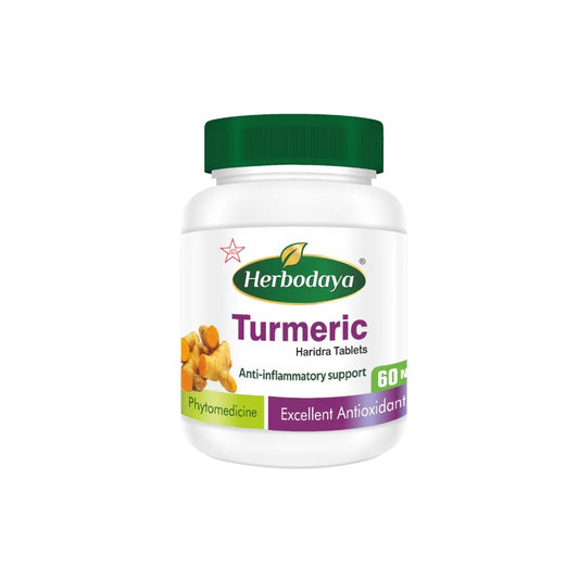 Skm Siddha Ayurveda Herbodaya Turmeric Haridra 550mg 60 Tablets