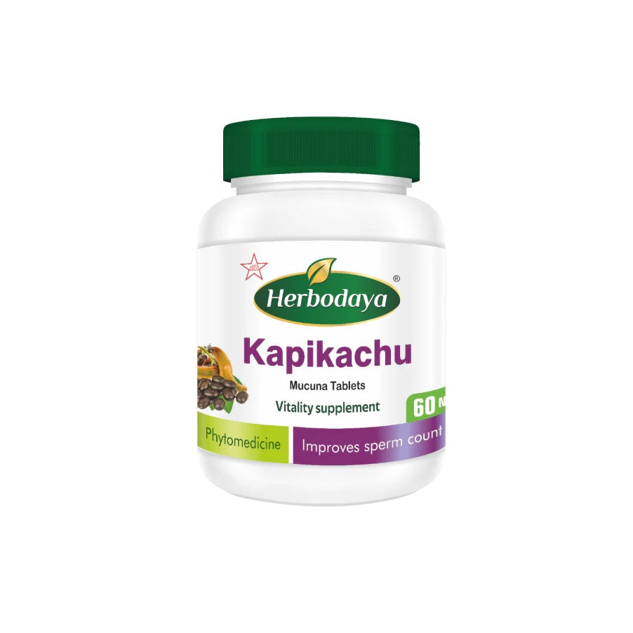 Skm Siddha Ayurveda Herbodaya Kapikachu 550mg 60 Tablets