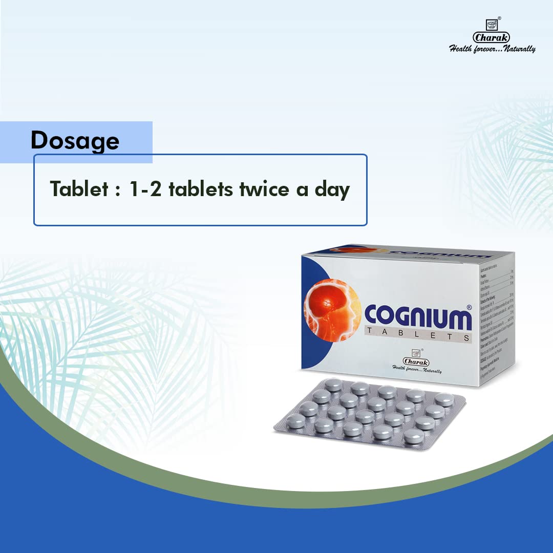 Charak Ayurvedic Cognium Tablets & Syrup