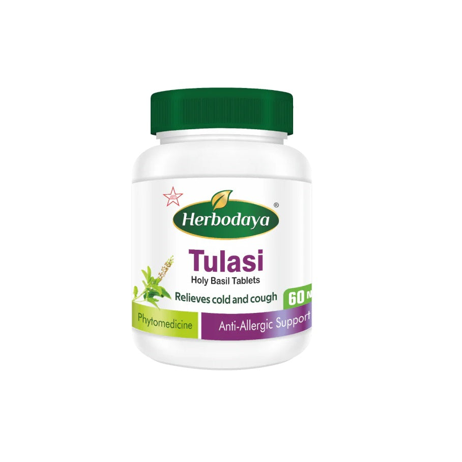 Skm Siddha Ayurveda Herbodaya Tulasi 550mg 60 Tablets