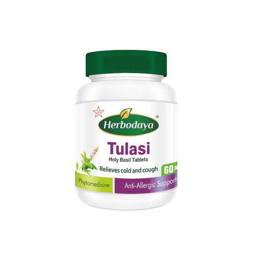 Skm Siddha Ayurveda Herbodaya Tulasi 550mg 60 Tablets