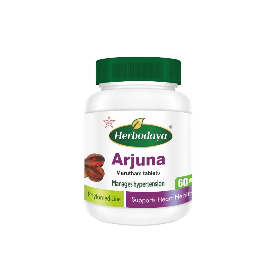 Skm Siddha Ayurveda Herbodaya Arjuna 550mg 60 Tablets