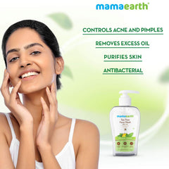 Mamaearth Tea Tree Face Wash with Neem for Acne and Pimples