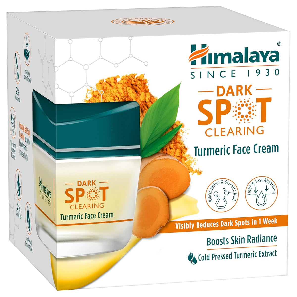 Himalaya Dark Spot Clearing Turmeric Face Cream 50g