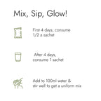 Kapiva Skin Foods Glow Mix Powder 30 Sachets