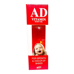 Zee Ad Vitamin Baby Massage Oil With Vitamin A,D,E & Olive Whole Body Oil