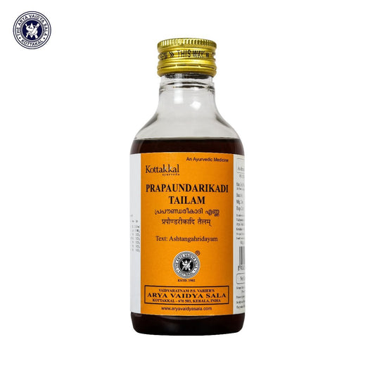 Kottakkal Ayurvedic Prapaundarikadi Tailam Oil 200ml