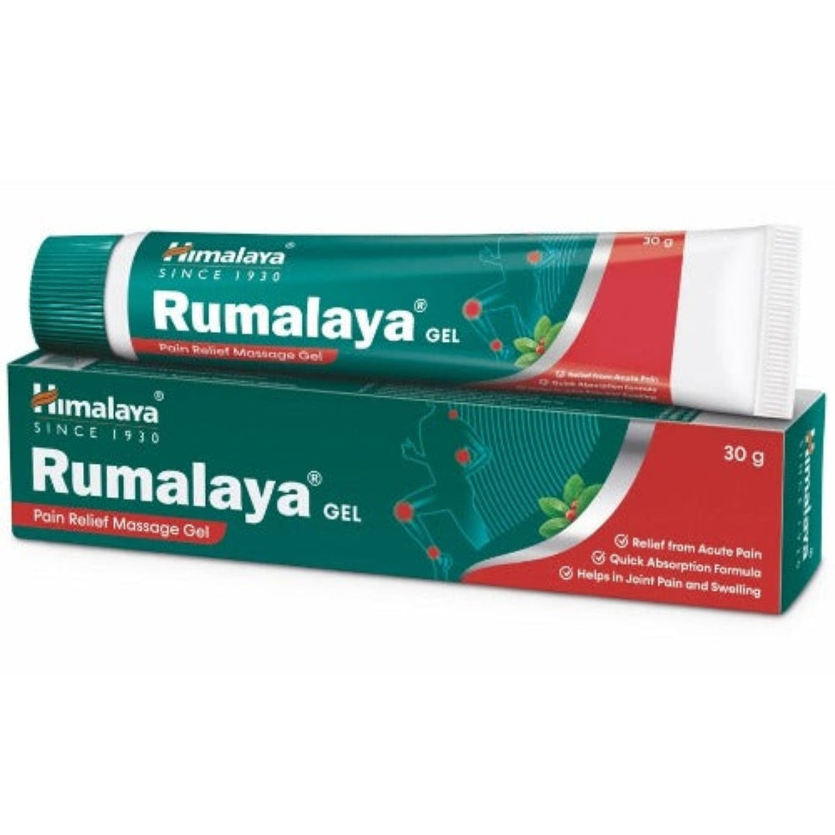 Himalaya Herbal Ayurvedisches Rumalaya Schmerzlinderungs-Massagegel 30 g