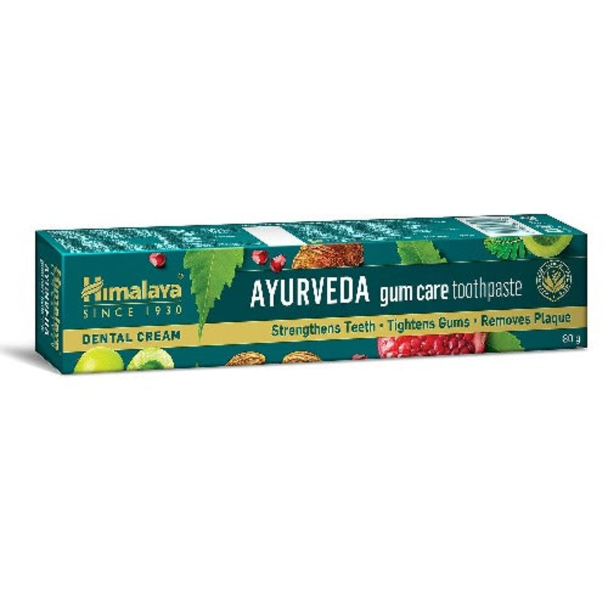 Зубная паста Himalaya Herbal Ayurvedic Ayurveda для ухода за деснами подтягивает десны, укрепляет зубы и удаляет налет, зубной крем