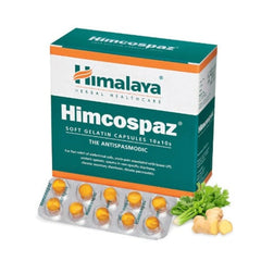 Himalaya Herbal Ayurvedic Himcospaz Soft Gelatin The Breakthrough Antispasmodic 10 X 10 Capsules