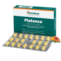 Himalaya Herbal Ayurvedic Platenza Carica Papaya Complex mit Bioenhancer bei niedrigem Thrombozytengehalt, 3 x 20 Tabletten