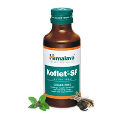Himalaya Herbal Ayurvedic Koflet-SF Жидкость от кашля без сахара 100 мл