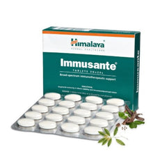 Himalaya Herbal Ayurvedic Immusante Иммунотерапевтическая поддержка широкого спектра действия 3 x 20 таблеток