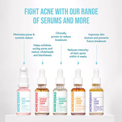 Acne Squad Pore Minimising Super Shield Serum Jelly with 10% Niacinamide 30ml