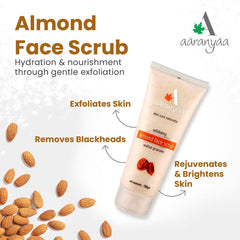 Aaranyaa Exfoliating Almond Face Scrub 100g