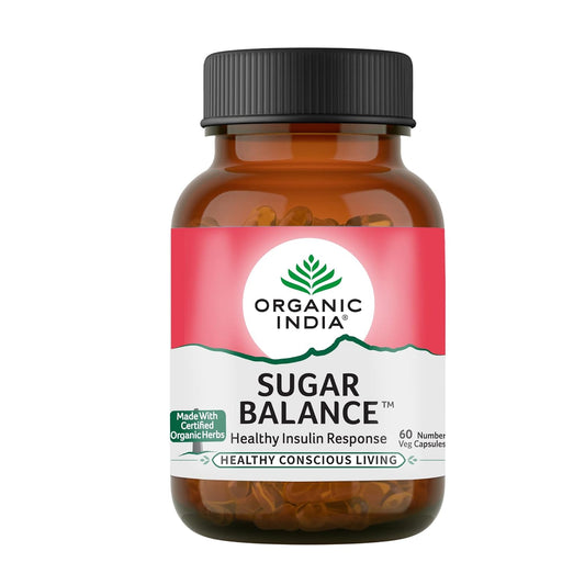 Organic India Ayurvedic Sugar Balance Capsules