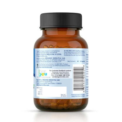 Organic India Ayurvedic Bowelcare Capsule