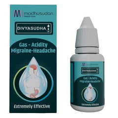 Divyasudha Gas Acidity Ayurvedic Natural Drop For Quick Relief From Gas Acidity Drops 15ml