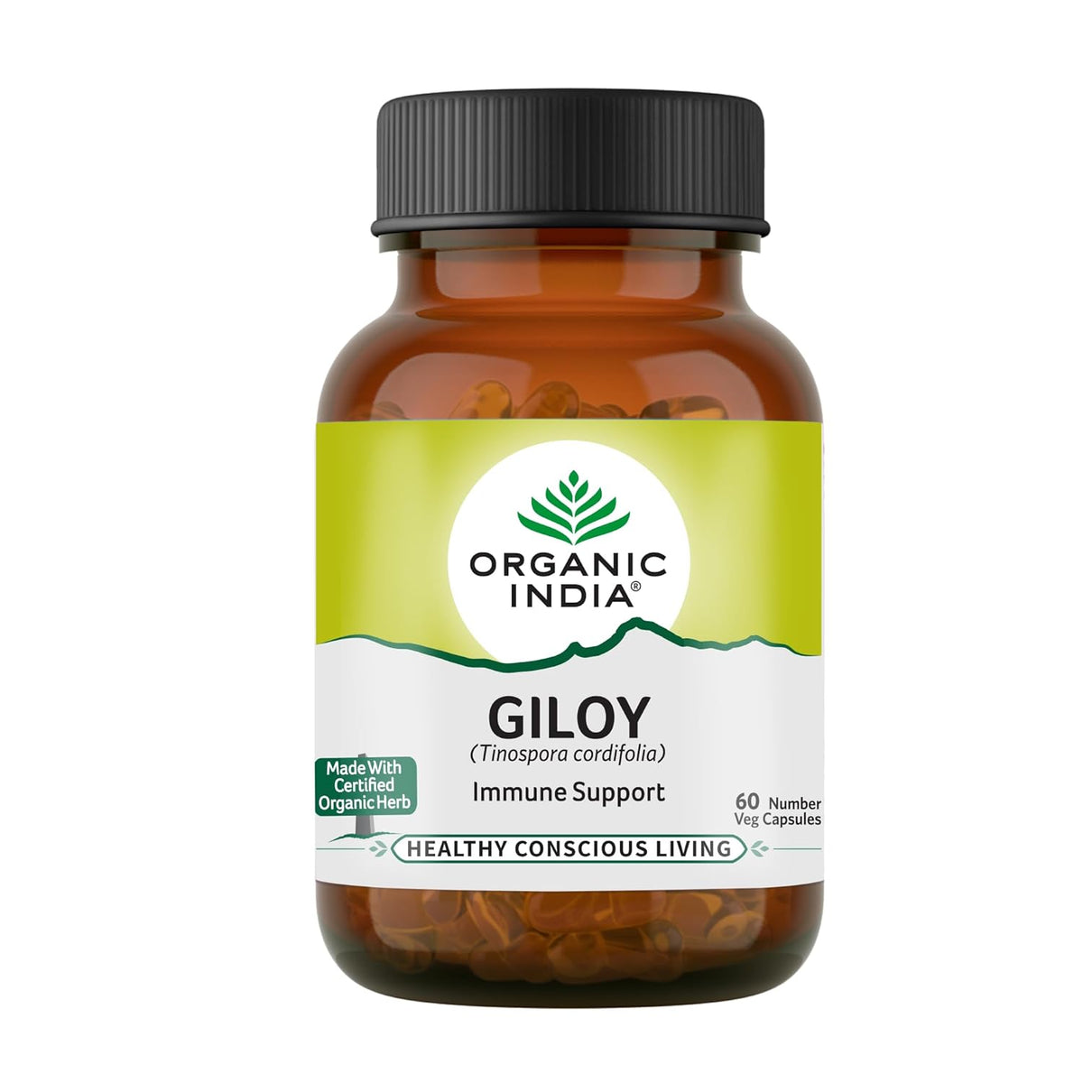 Organic India Giloy for Powerful Immunity Boost & Gut Health Capsule