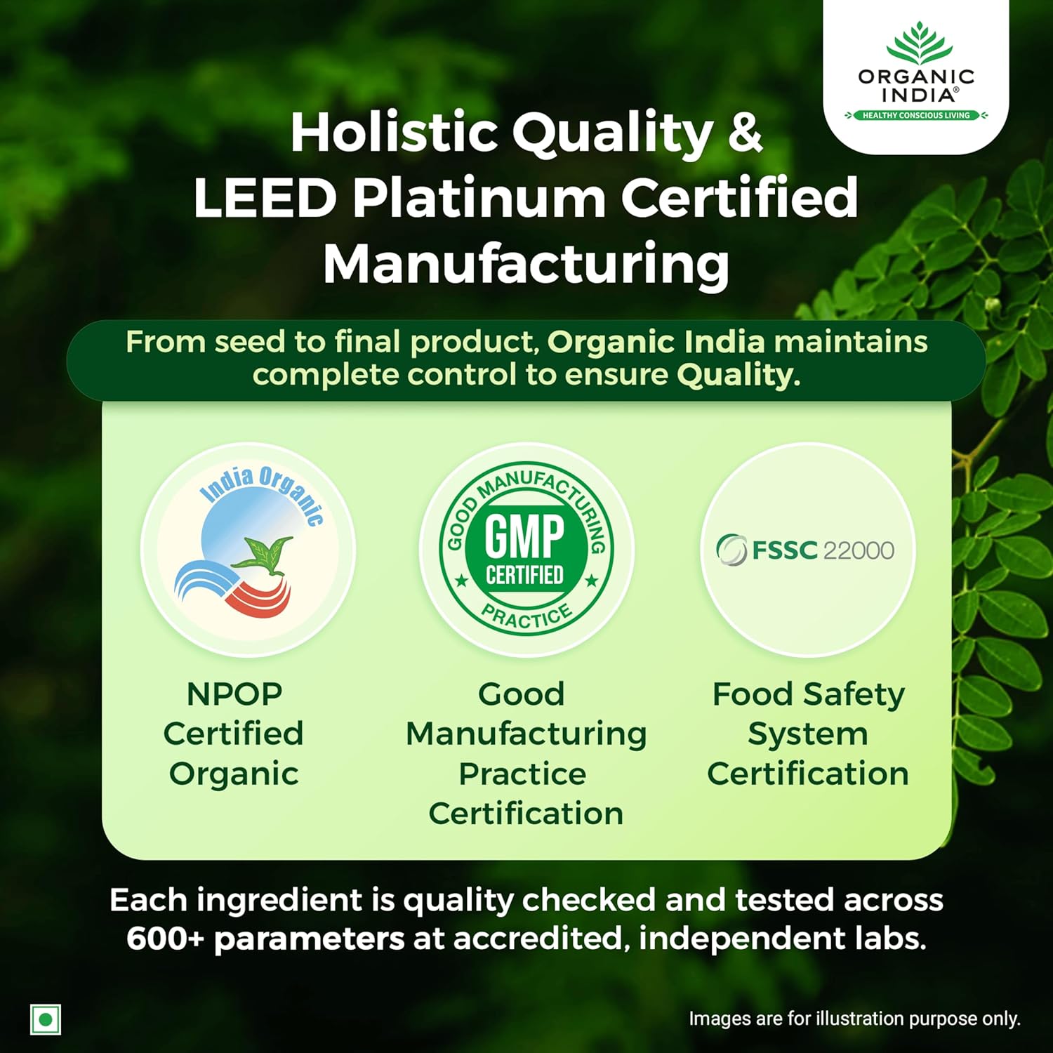 Organic India Organic Moringa Powder & Capsule