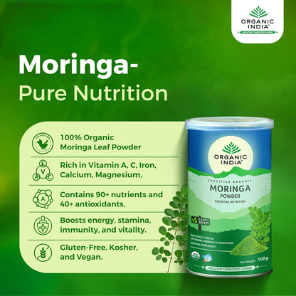 Organic India Organic Moringa Powder & Capsule