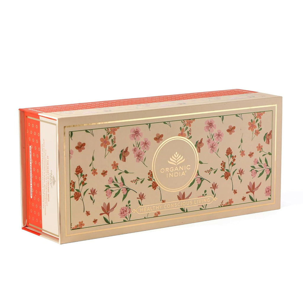 Organic India Blissful Brew Gift Box 60 Infusion Bags