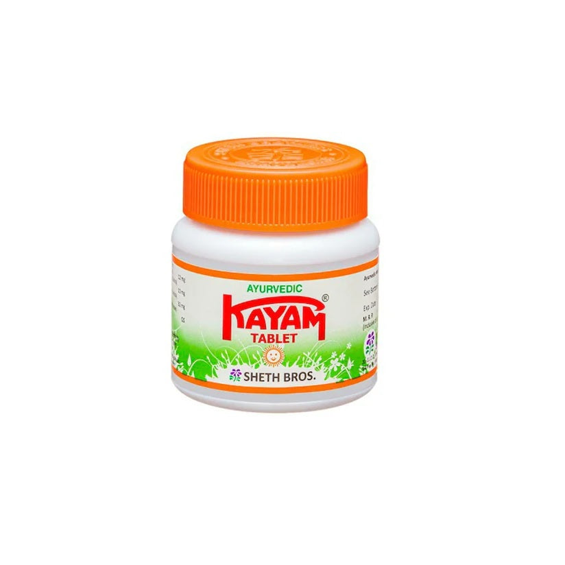 SET OF 5 Ayurvedic KAYAM Tablet for Chronic Constipation (30 capsules each)