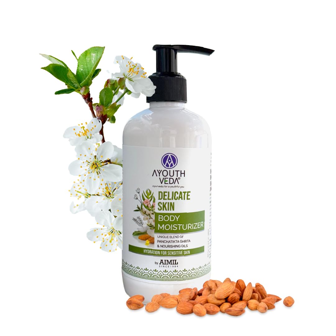 Aimil Ayouthveda Cosmetics Delicate Skin Body Moisturizer Lotion 300ml