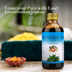 AVP Ayurvedic Kottamchukkadi Thailam Oil 100ml,200ml & 450ml