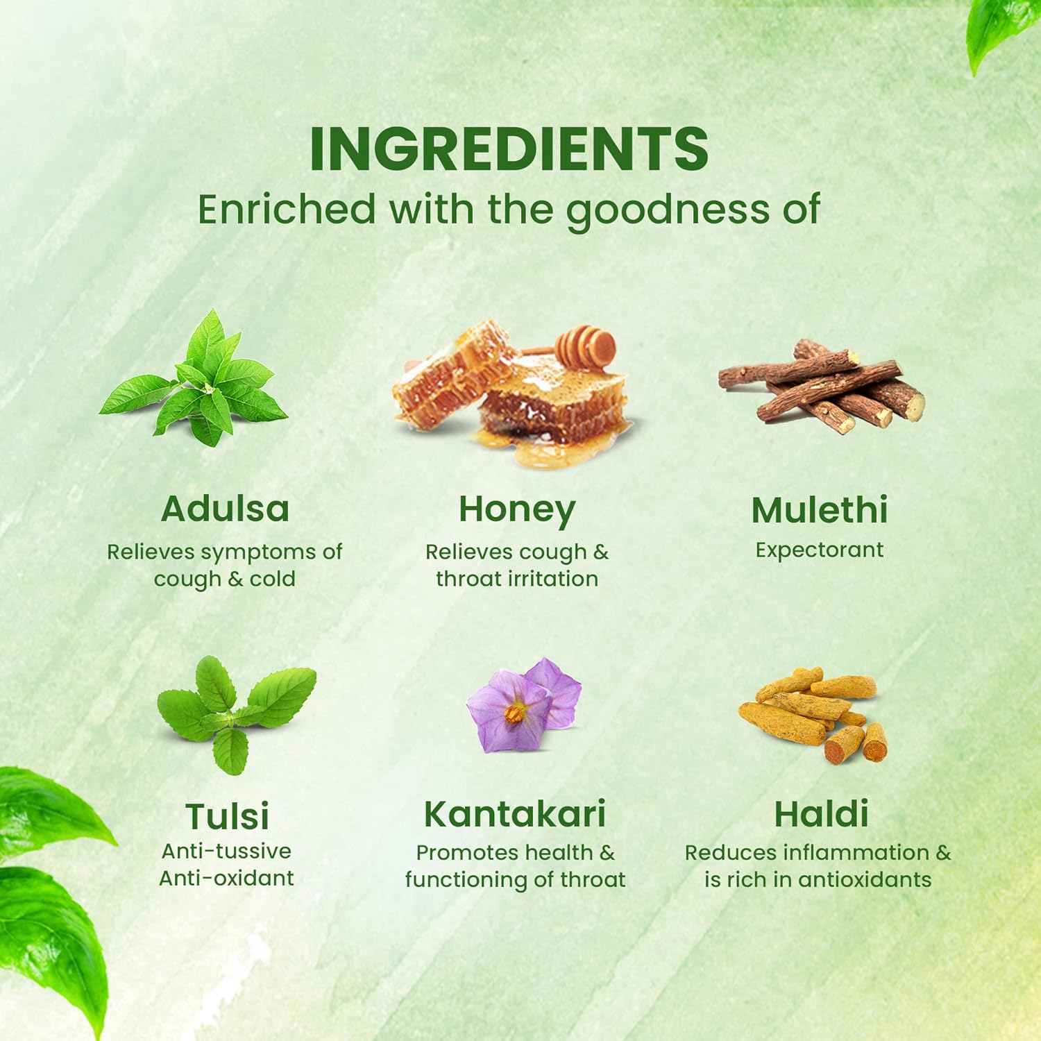 Dabur Ayurvedic Honitus Adulsa Cough Syrup 100ml