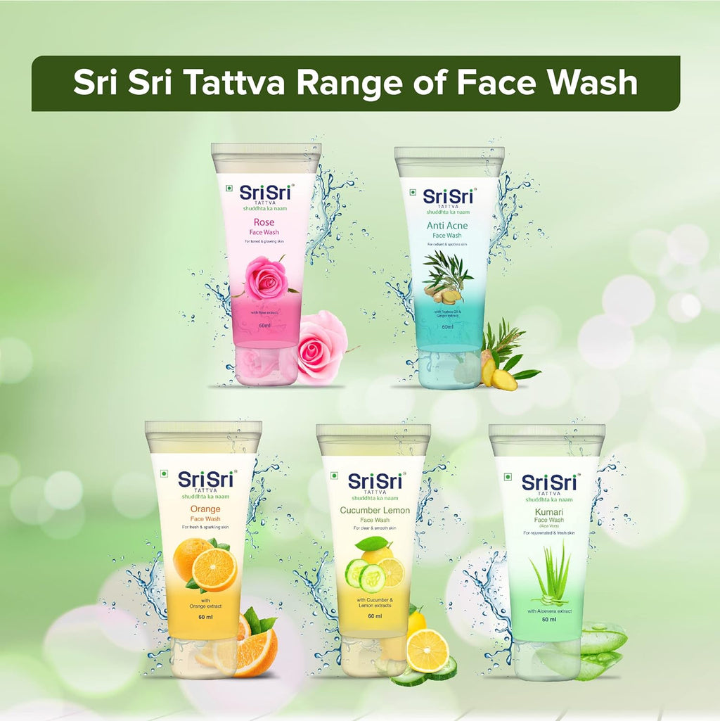 Sri Sri Tattava Kumari Unisex-Gesichtswaschmittel, 60 ml